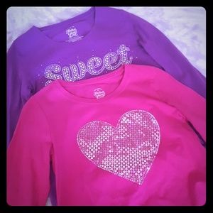 Two girls shirts